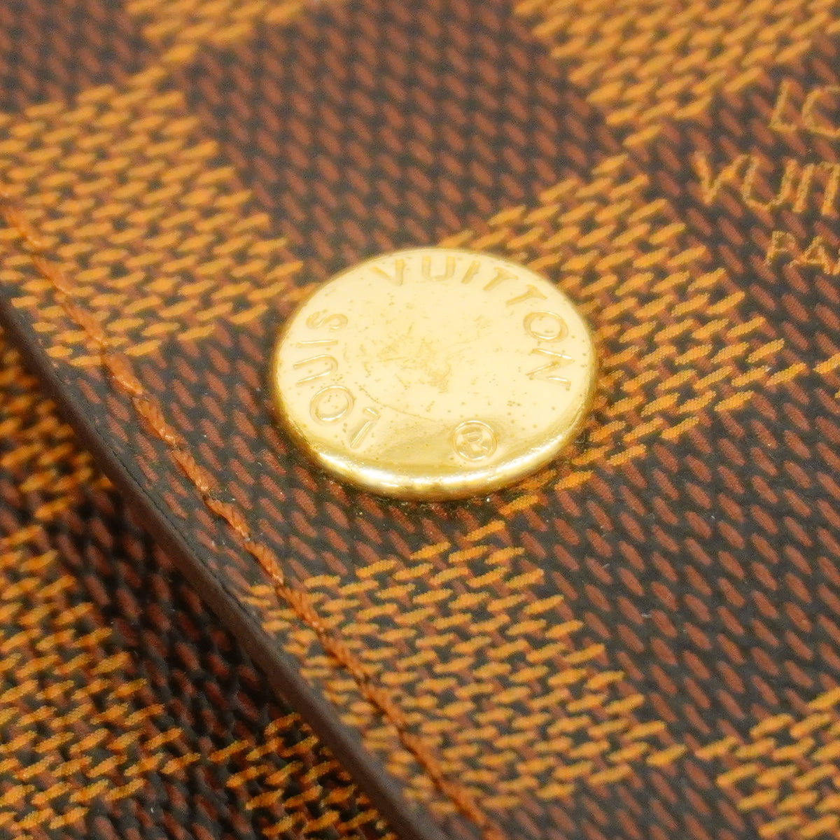 【6hc1936-k】ルイヴィトン ショルダーバッグ ダミエ ピムリコ N45272 エベヌ【中古】レディース