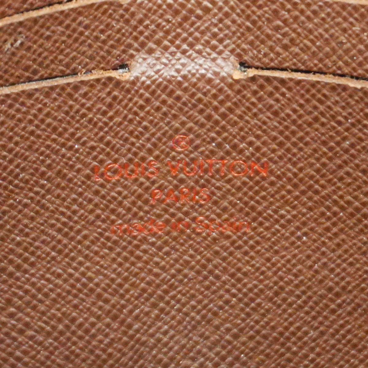 【6hc1937-k】ルイヴィトン 長財布 ダミエ ポルトフォイユローズベリー N63017 エベヌ【中古】レディース