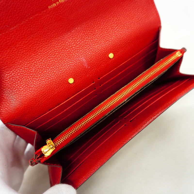【6hc1939-k】ルイヴィトン 長財布 モノグラム ポルトフォイユパラス M58414 スリーズ【中古】レディース