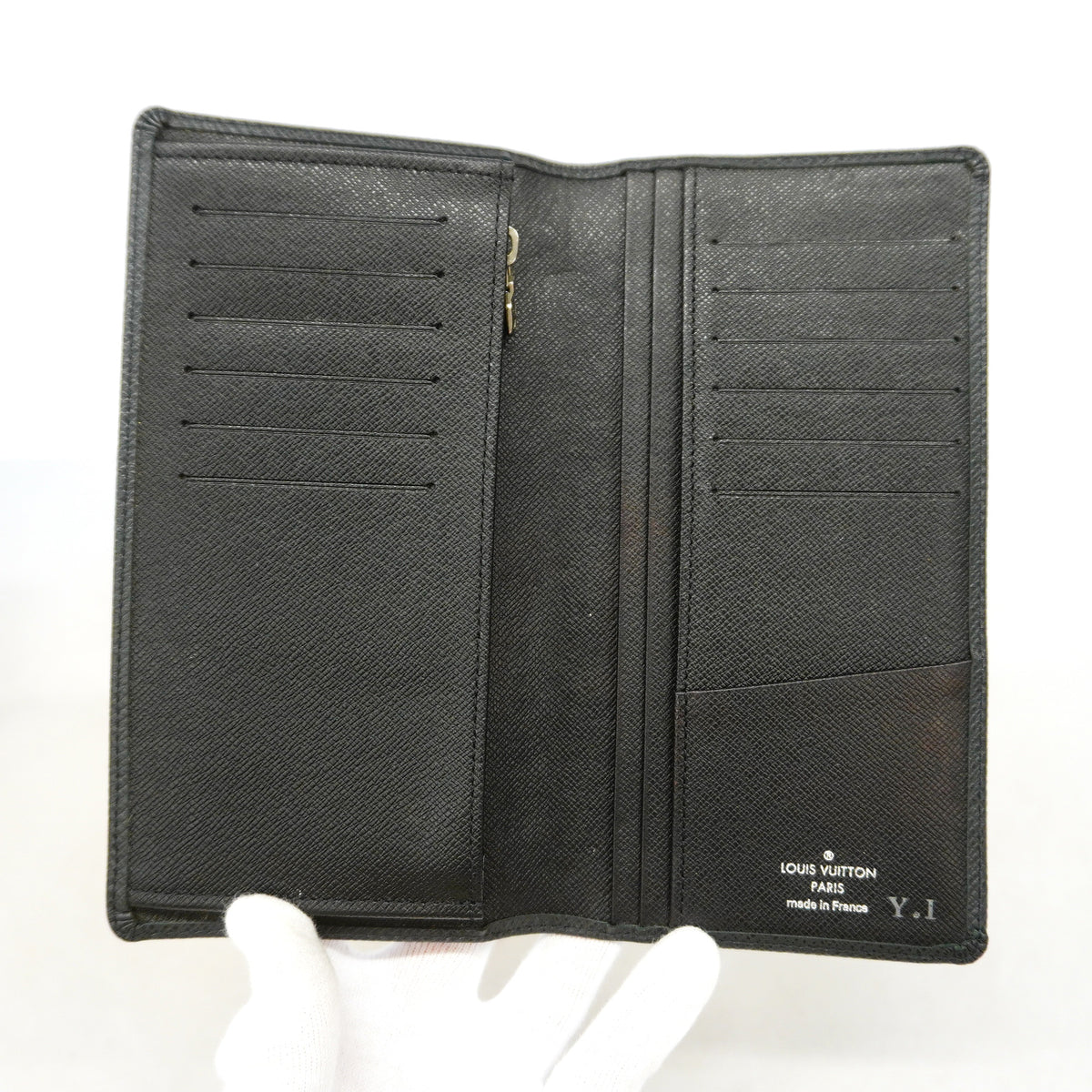 【6hc1940-k】ルイヴィトン 長財布 タイガ ポルトフォイユブラザ M32572 アルドワーズ【中古】メンズ