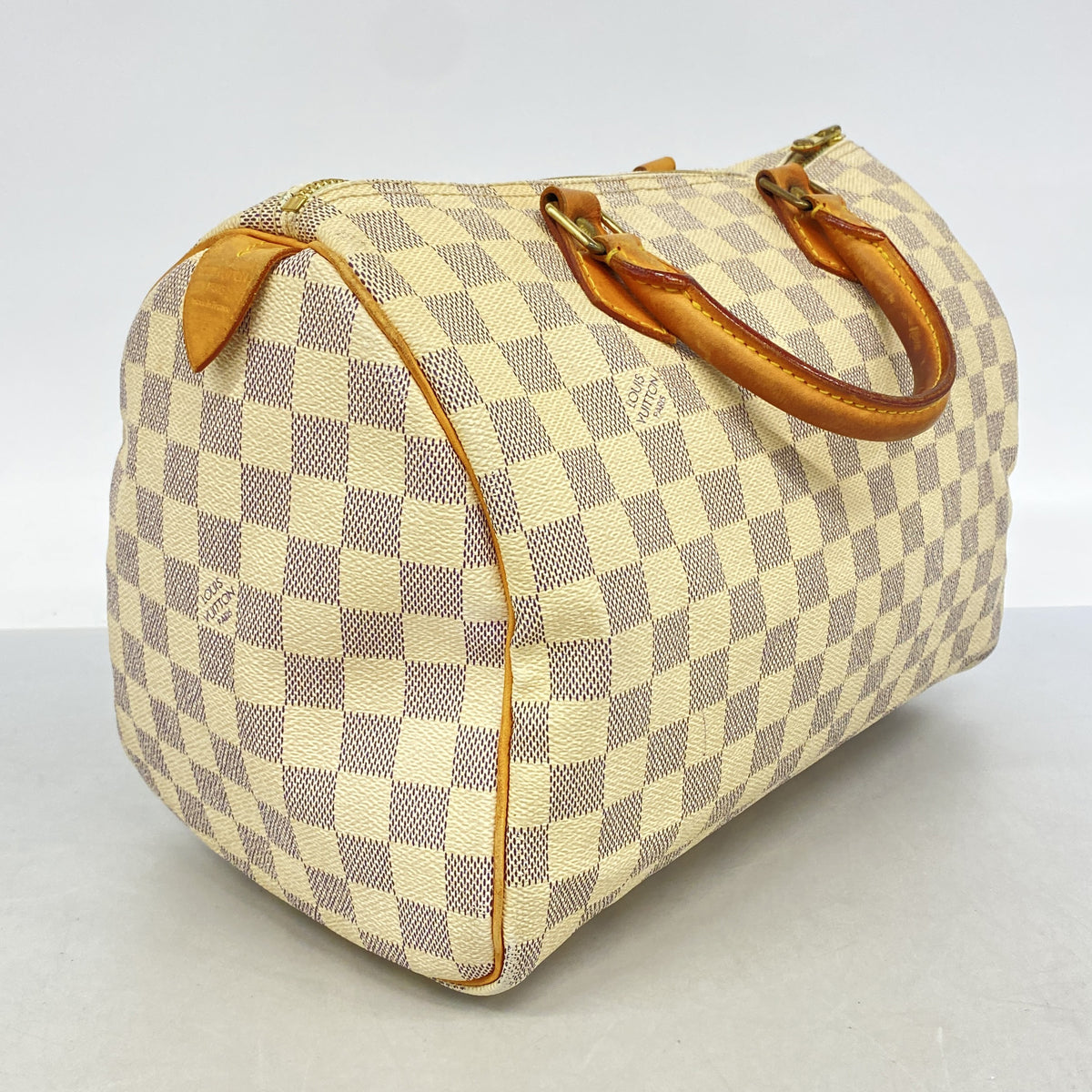 【6hc1954】ルイヴィトン ハンドバッグ ダミエ・アズール スピーディ30 N41533 ホワイト【中古】レディース