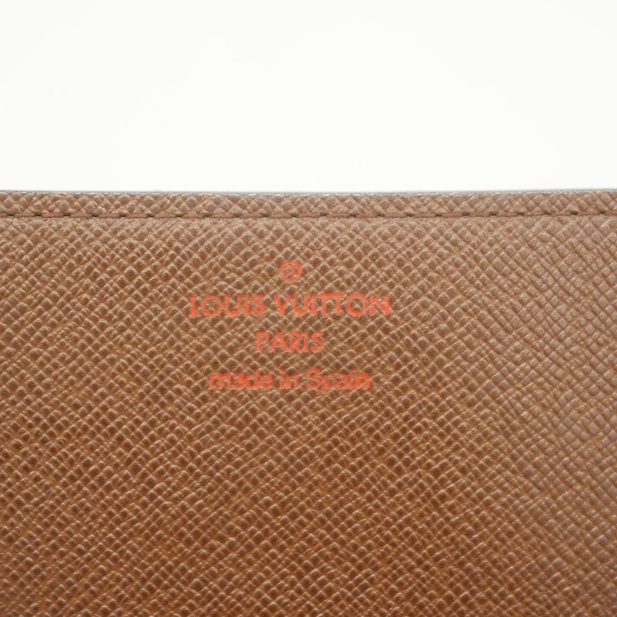 【6hc1977】ルイヴィトン カードケース ダミエ アンヴェロップカルトドゥヴィジット N62920 エベヌ【中古】メンズ レディース ユニセックス