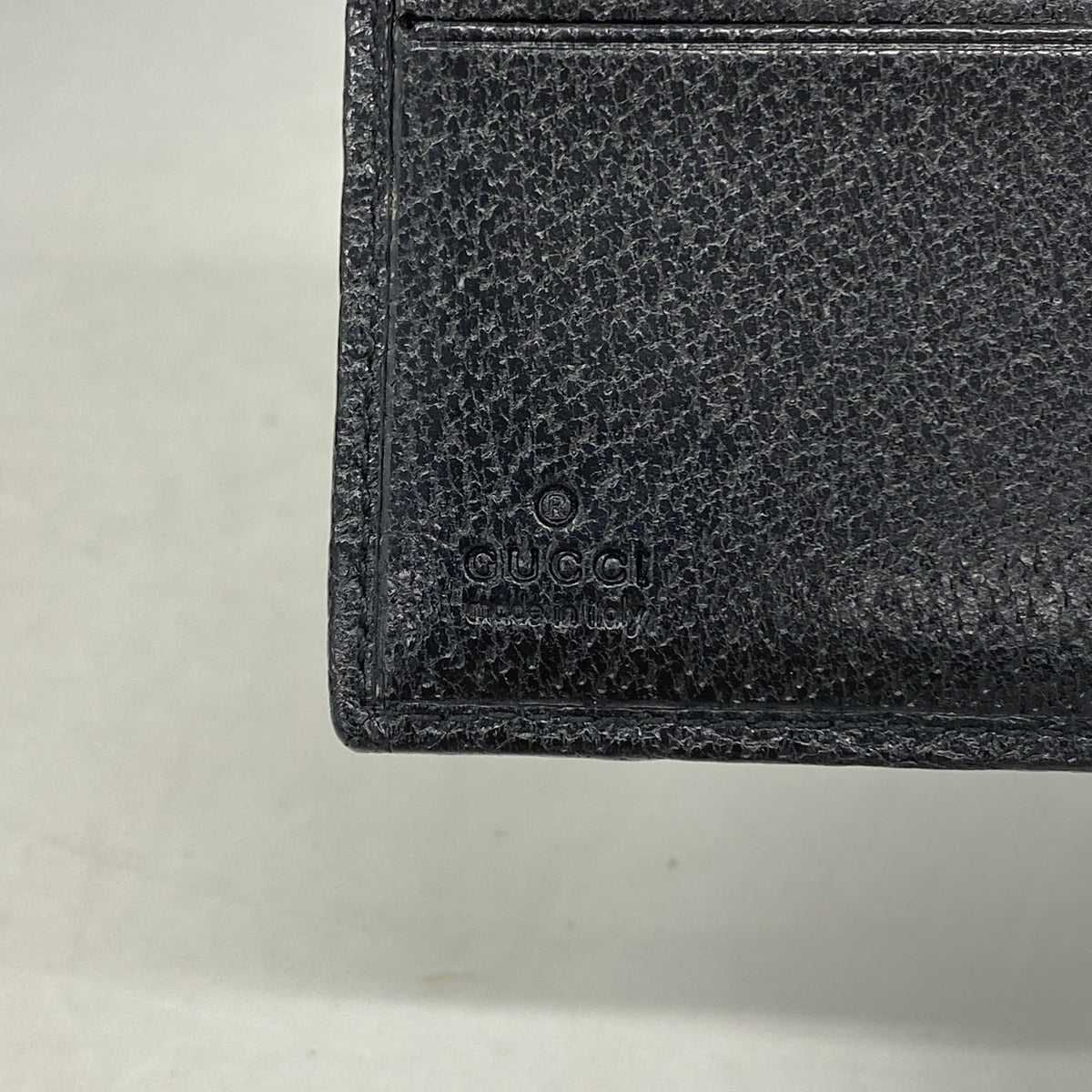【6hc1986-k】グッチ 財布 GGキャンバス 112664 キャンバス ブラック シルバー金具【中古】レディース