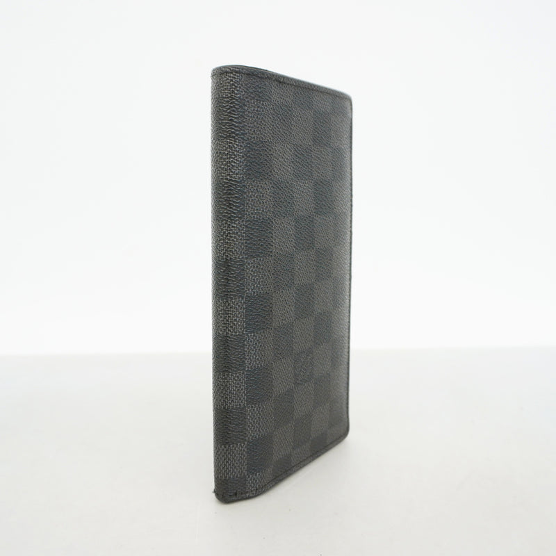 【6hc1999-k】ルイヴィトン 長財布 ダミエ・グラフィット ポルトフォイユブラザ N62665 ブラック【中古】メンズ