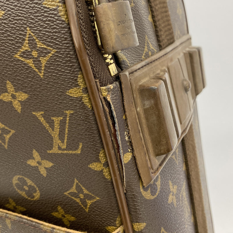 【6hc2004】ルイヴィトン キャリーバッグ モノグラム ぺガス55 M23294 ブラウン【中古】メンズ レディース ユニセックス