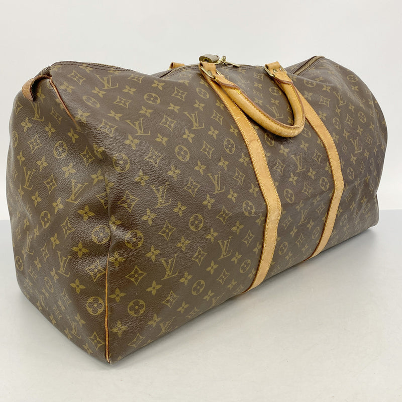 【6hc2005】ルイヴィトン ボストンバッグ モノグラム キーポル60 M41422 ブラウン【中古】メンズ レディース ユニセックス