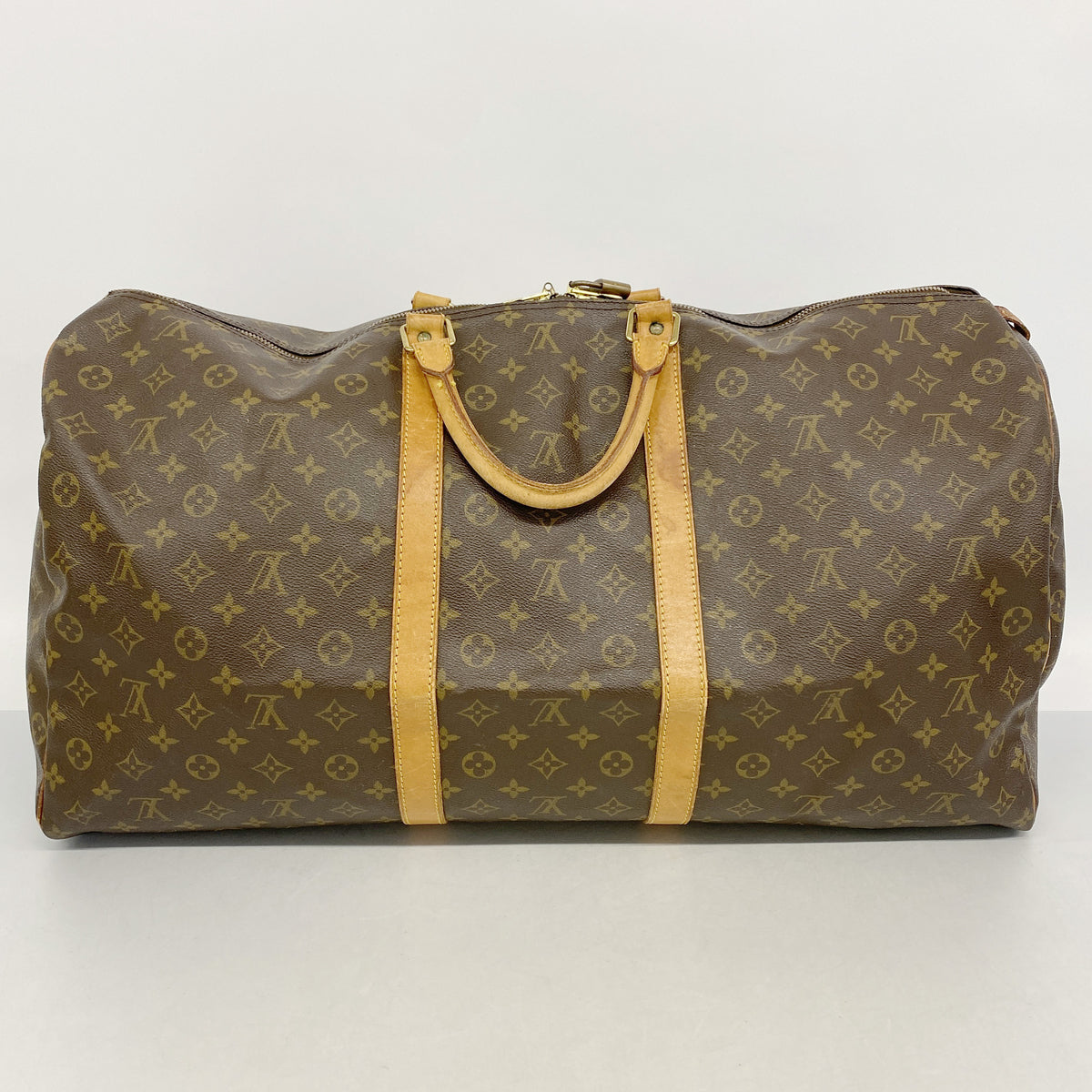 【6hc2005】ルイヴィトン ボストンバッグ モノグラム キーポル60 M41422 ブラウン【中古】メンズ レディース ユニセックス