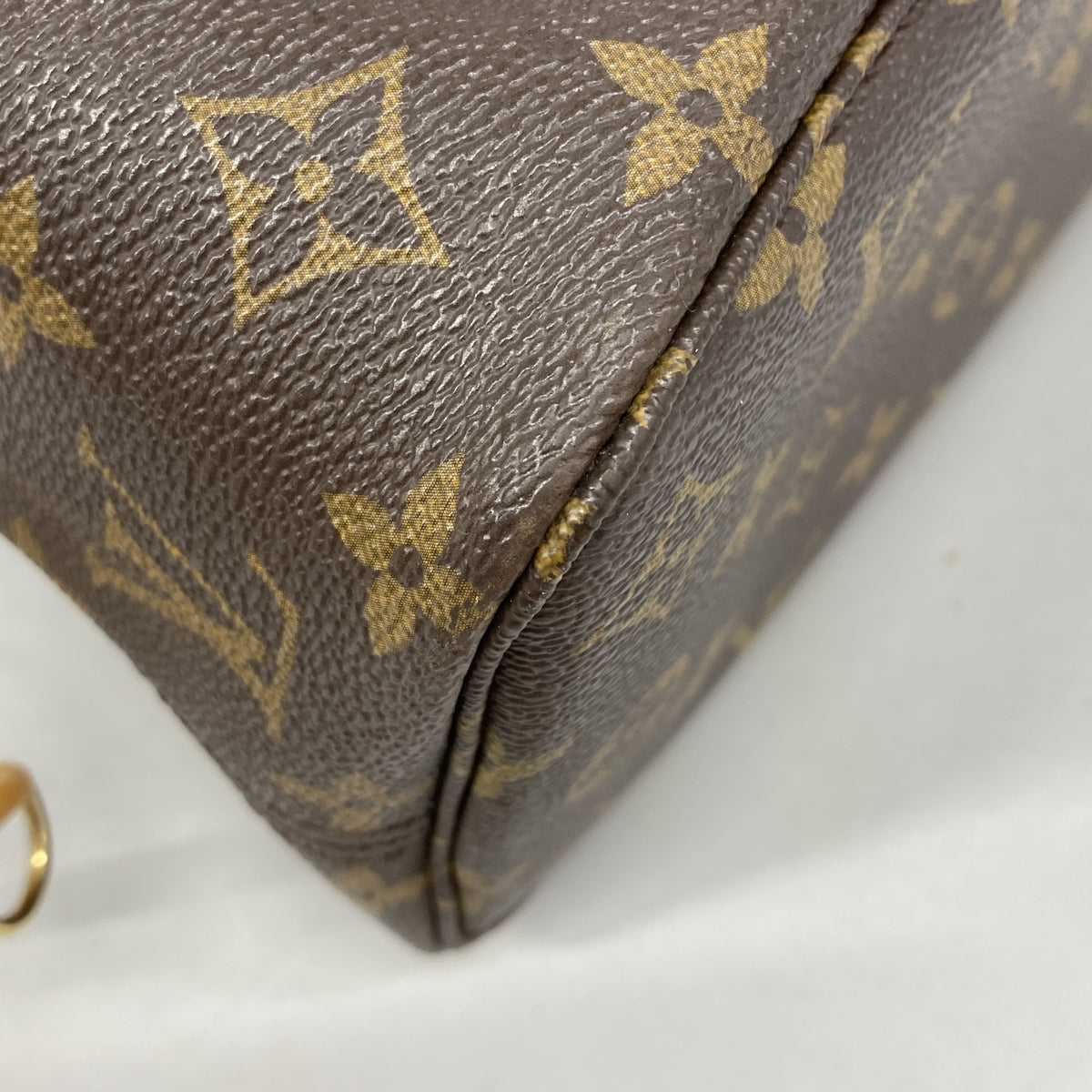 【6hc2007】ルイヴィトン トートバッグ モノグラム ネヴァーフルPM M41000 ブラウン【中古】レディース
