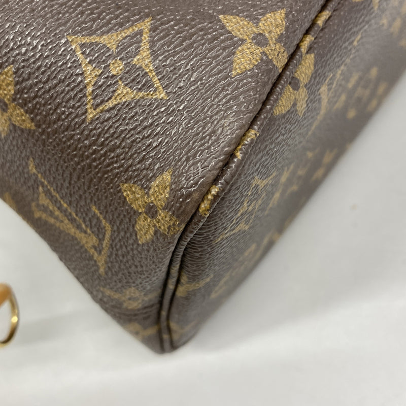 【6hc2007】ルイヴィトン トートバッグ モノグラム ネヴァーフルPM M41000 ブラウン【中古】レディース