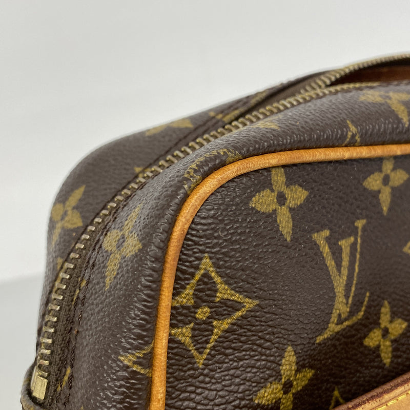 【6hc2010】ルイヴィトン ショルダーバッグ モノグラム トロカデロ27 M51274 ブラウン【中古】レディース