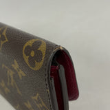 【6hc2013】ルイヴィトン 長財布 モノグラム ポルトフォイユエミリー M60697 フューシャ【中古】レディース
