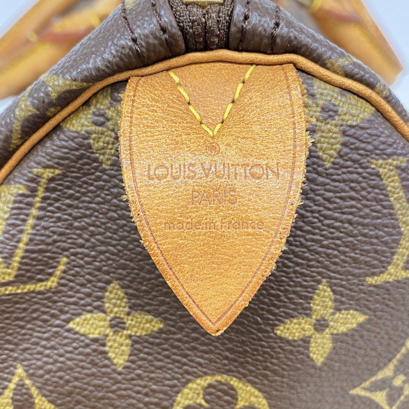 【6hc2020】ルイヴィトン ハンドバッグ モノグラム スピーディ40 M41106 ブラウン【中古】レディース