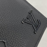 【6hc2056-k】ルイヴィトン コインケース LVアエログラム コインカードホルダー M82068 ブラック【中古】メンズ