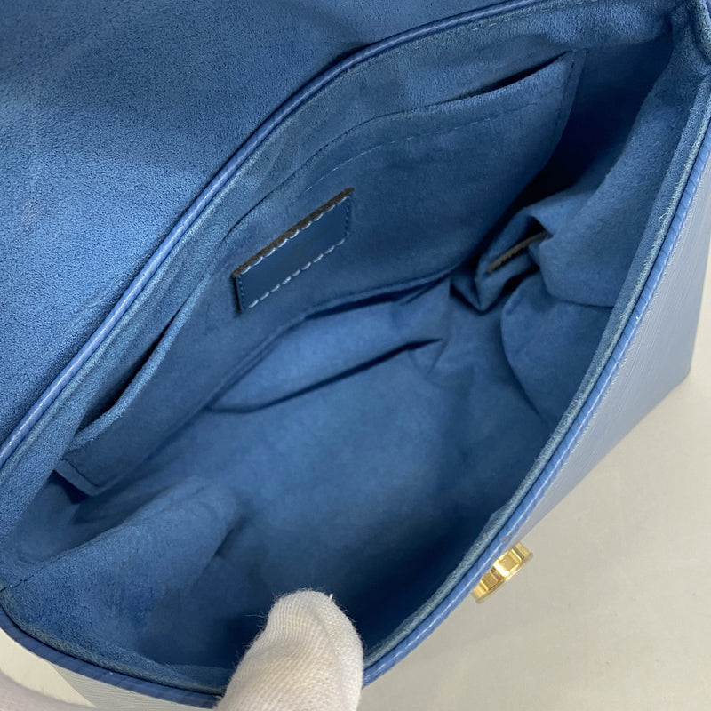 【6hc2065】ルイヴィトン ハンドバッグ エピ ロッキーBB M53159 ブルージーン 2wayバッグ【中古】レディース