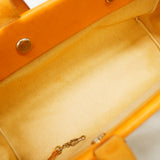 【6hc2083】エルメス トートバッグ エールバッグカバスMM トワルアッシュ ナチュラル シルバー金具 □G刻印【中古】レディース