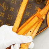 【6hc2088】ルイヴィトン ショルダーバッグ モノグラム トロカデロ30 M51272 ブラウン【中古】レディース