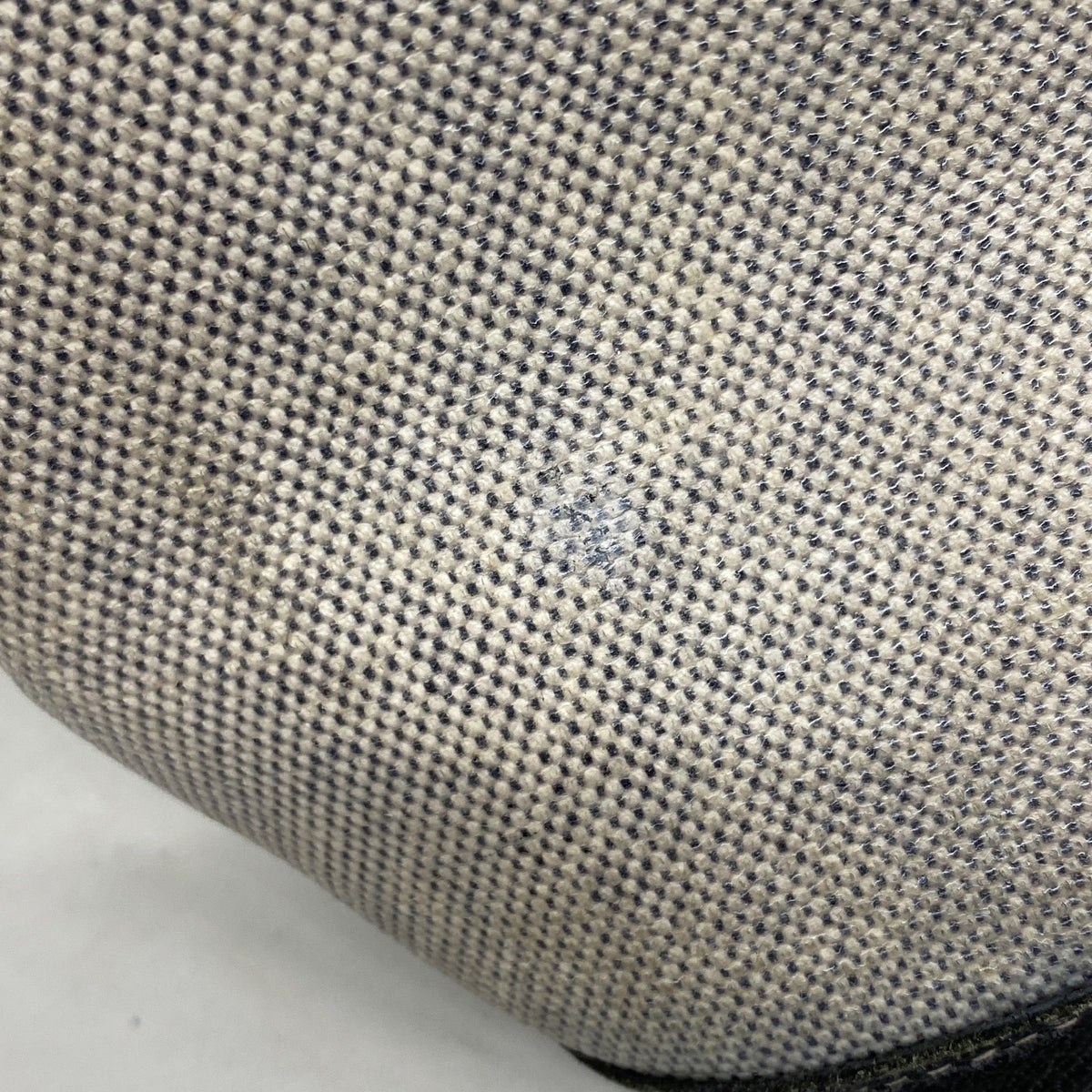 【6hc2101】エルメス トートバッグ ガーデンパーティPM トワルアッシュ ブラック シルバー金具 □F刻印【中古】レディース