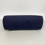 【6hc2102】エルメス トートバッグ エールバッグカバス トワルアッシュ ネイビー シルバー金具 □F刻印【中古】レディース