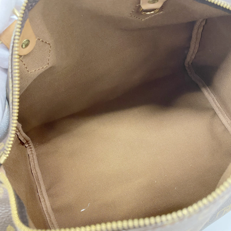 【6hc2104】ルイヴィトン ハンドバッグ モノグラム スピーディ30 M41108 ブラウン【中古】レディース