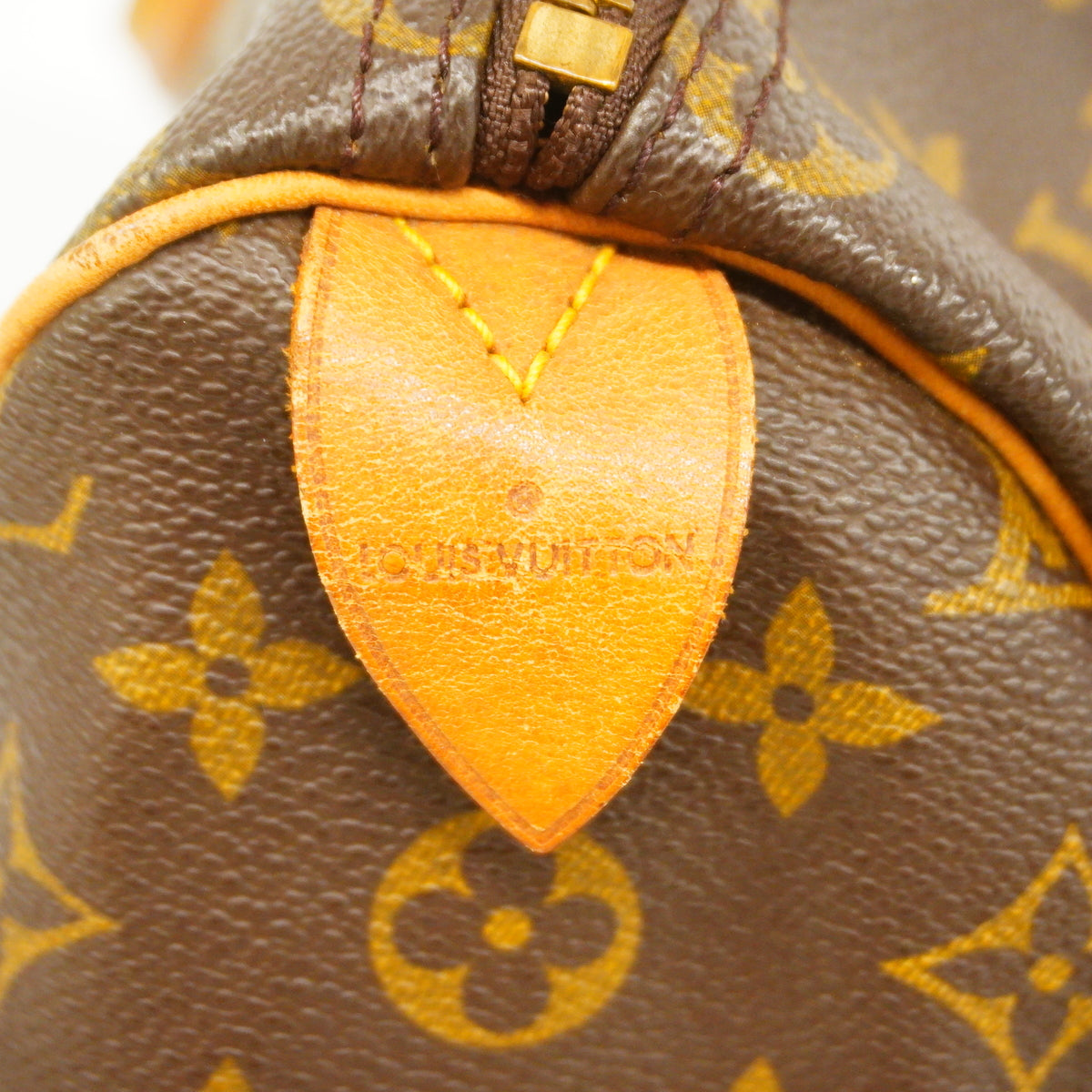 【6hc2111】ルイヴィトン ハンドバッグ モノグラム スピーディ35 M41107 ブラウン【中古】レディース