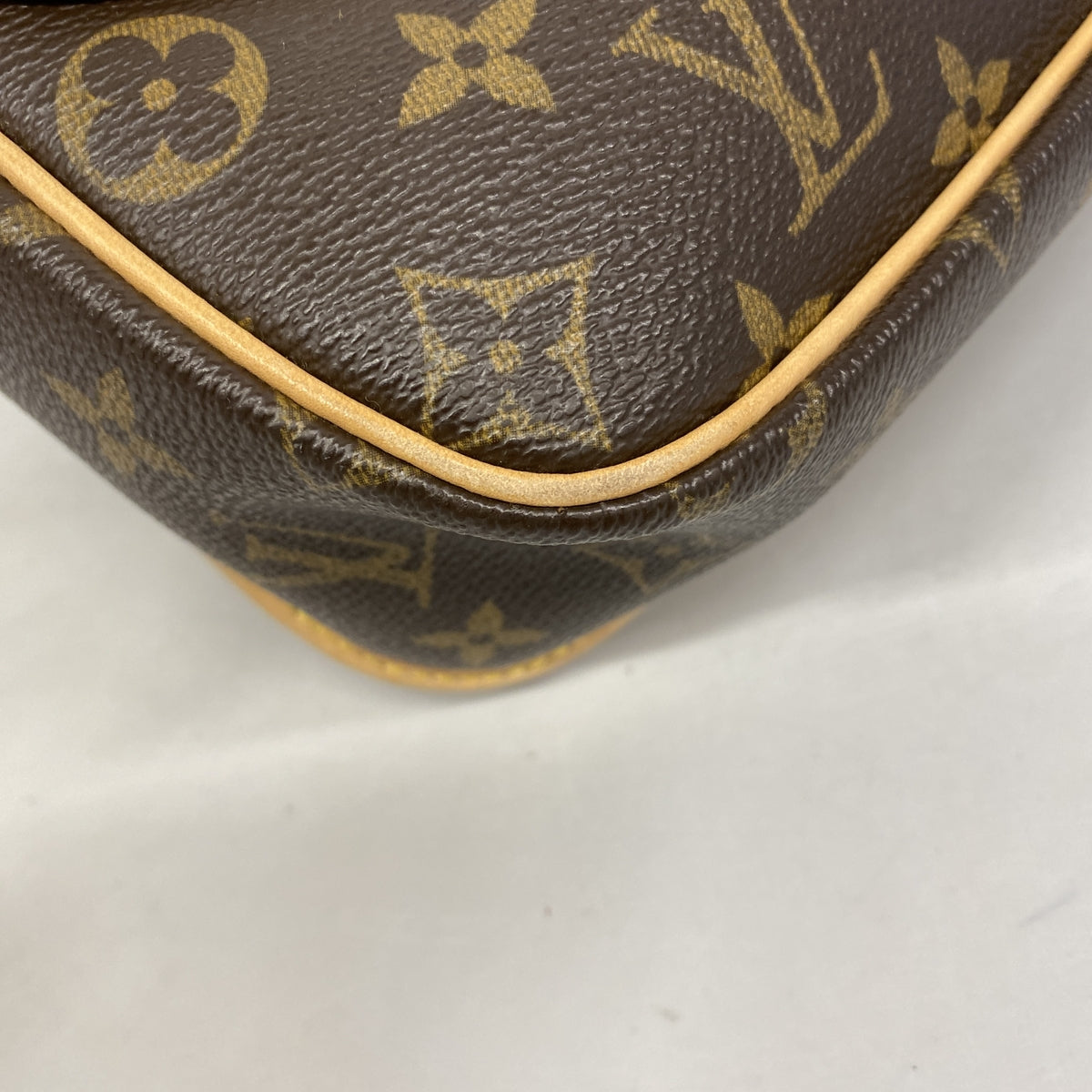 【6hc2129】ルイヴィトン ショルダーバッグ モノグラム ソローニュ M42250 ブラウン【中古】レディース