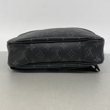 【6hc2132】ルイヴィトン ボディバッグ モノグラム・エクリプス バムバッグ M42906 ブラック【中古】メンズ