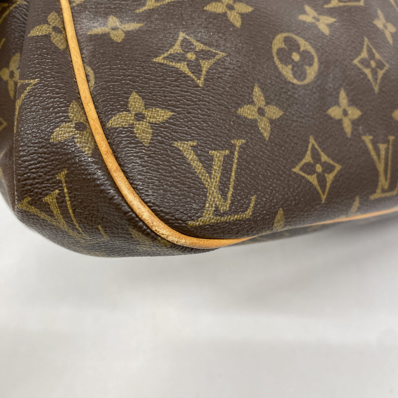 【6hc2137】ルイヴィトン トートバッグ モノグラム バティニョールオリゾンタル M51154 ブラウン【中古】レディース