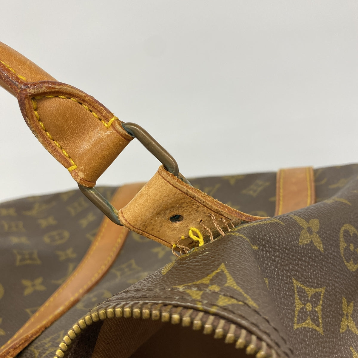 【6hc2148】ルイヴィトン ボストンバッグ モノグラム キーポル55 M41424 ブラウン【中古】メンズ レディース ユニセックス