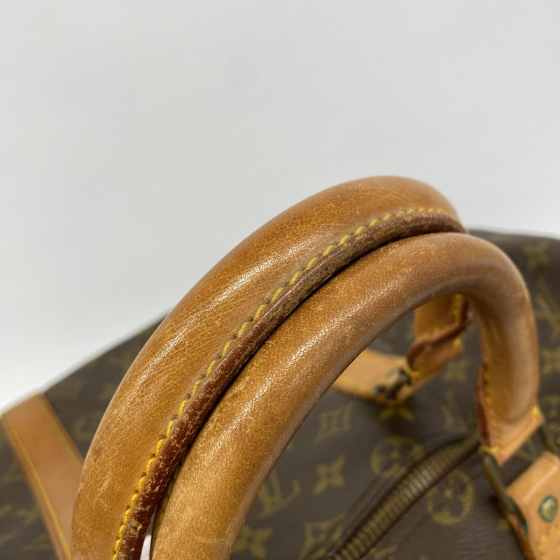 【6hc2148】ルイヴィトン ボストンバッグ モノグラム キーポル55 M41424 ブラウン【中古】メンズ レディース ユニセックス