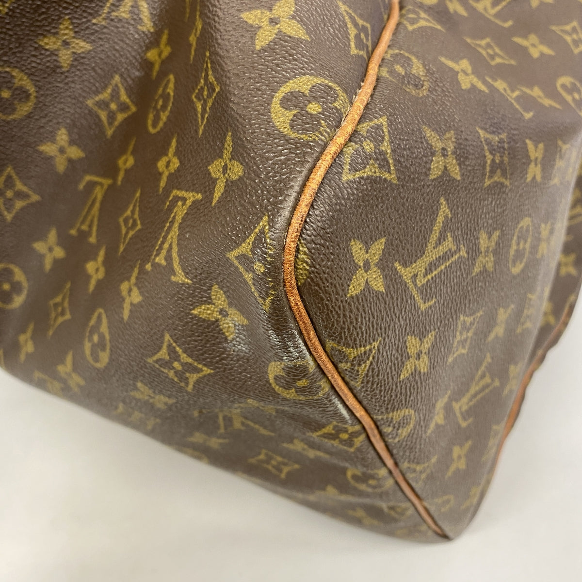 【6hc2148】ルイヴィトン ボストンバッグ モノグラム キーポル55 M41424 ブラウン【中古】メンズ レディース ユニセックス