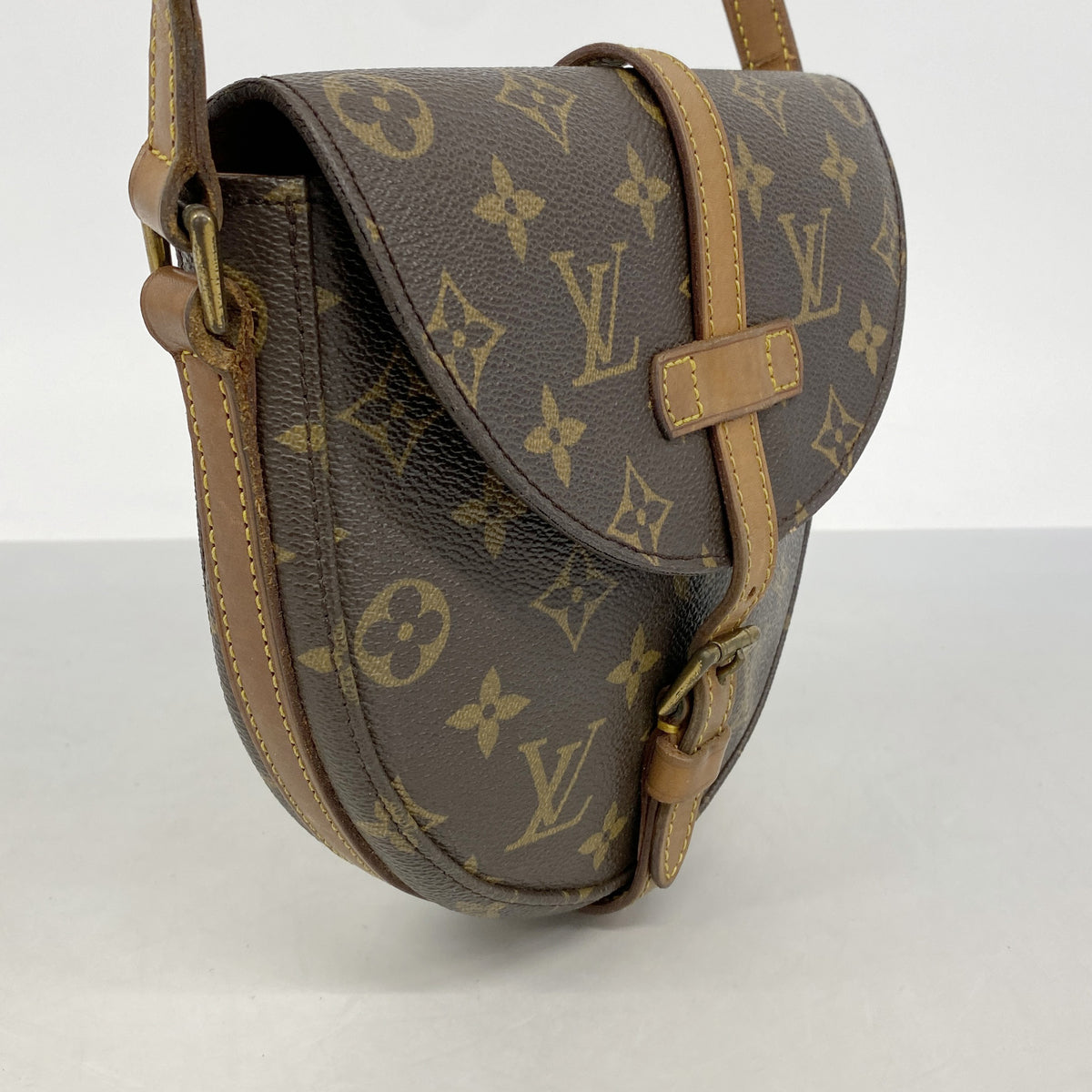 【6hc2149】ルイヴィトン ショルダーバッグ モノグラム シャンティPM M51234 ブラウン【中古】レディース