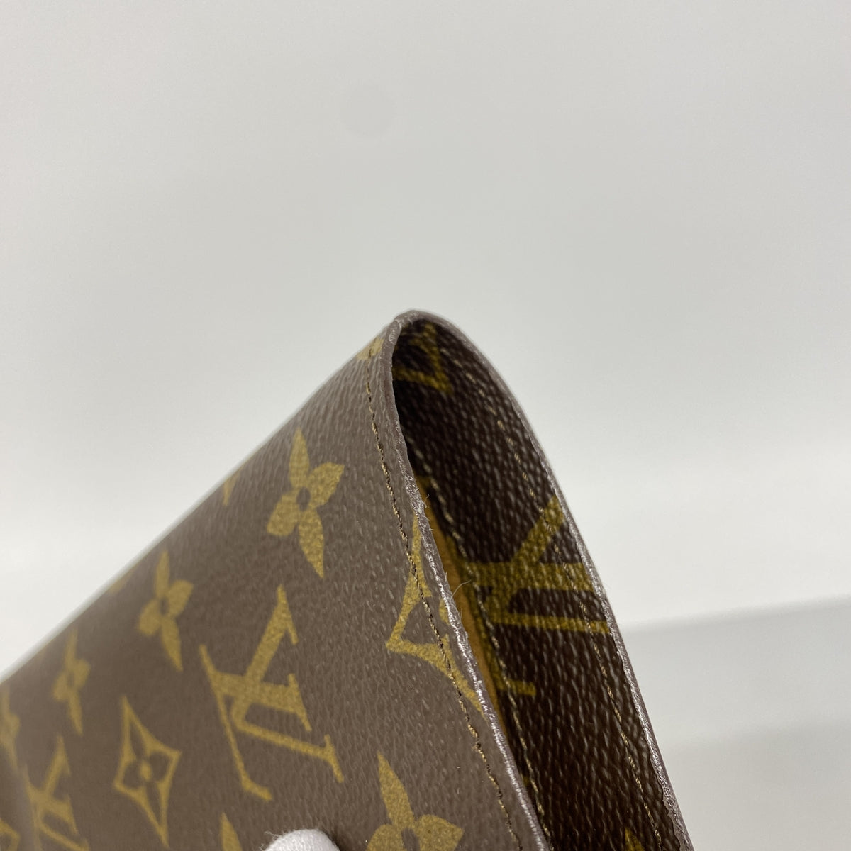 【6hc2152】ルイヴィトン メガネケース モノグラム エテュイリュネットサーンプル M62962 ブラウン【中古】メンズ レディース ユニセックス