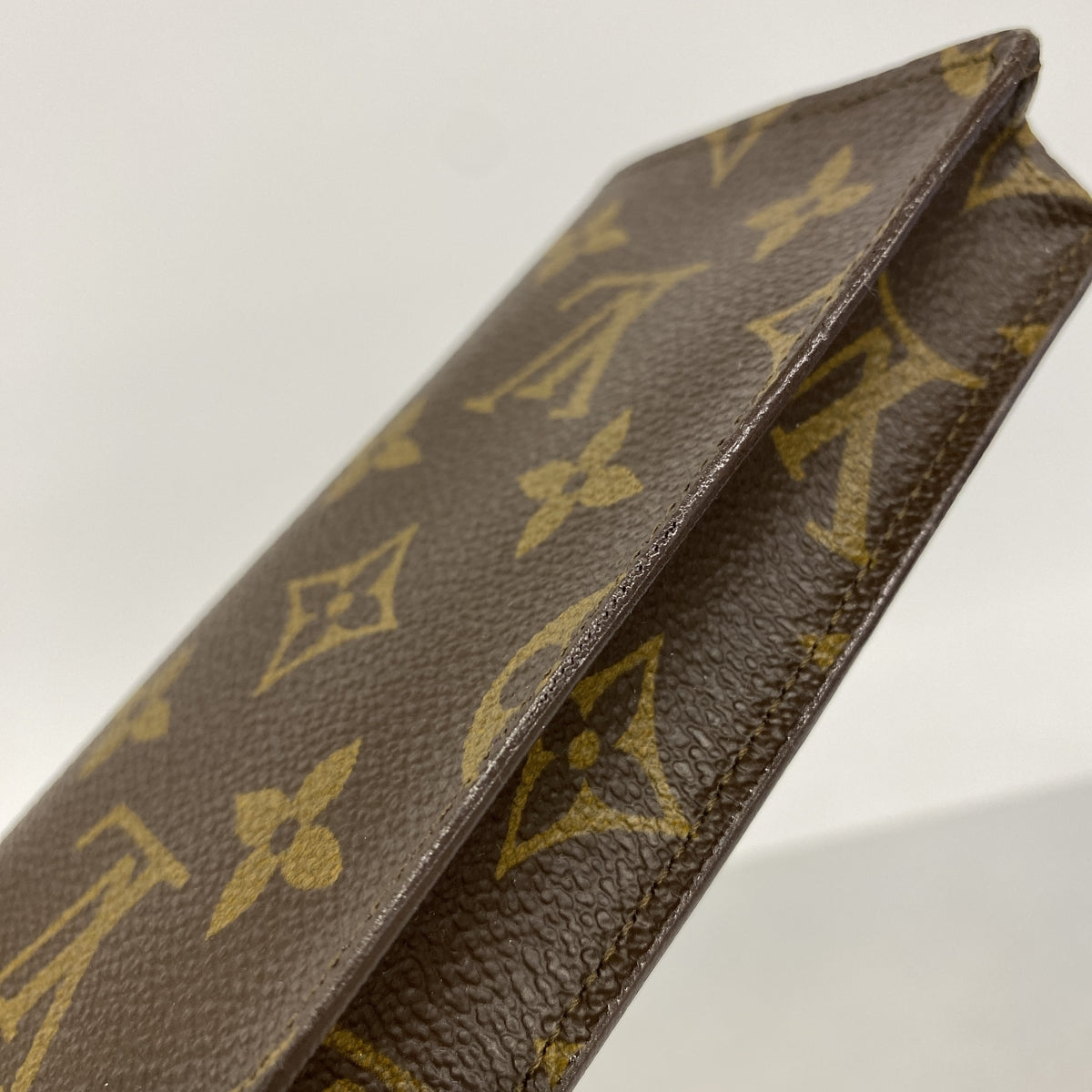 【6hc2152】ルイヴィトン メガネケース モノグラム エテュイリュネットサーンプル M62962 ブラウン【中古】メンズ レディース ユニセックス