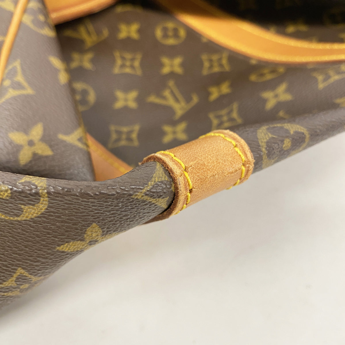 【6hc2169】ルイヴィトン ボストンバッグ モノグラム キーポル55 M41424 ブラウン【中古】レディース