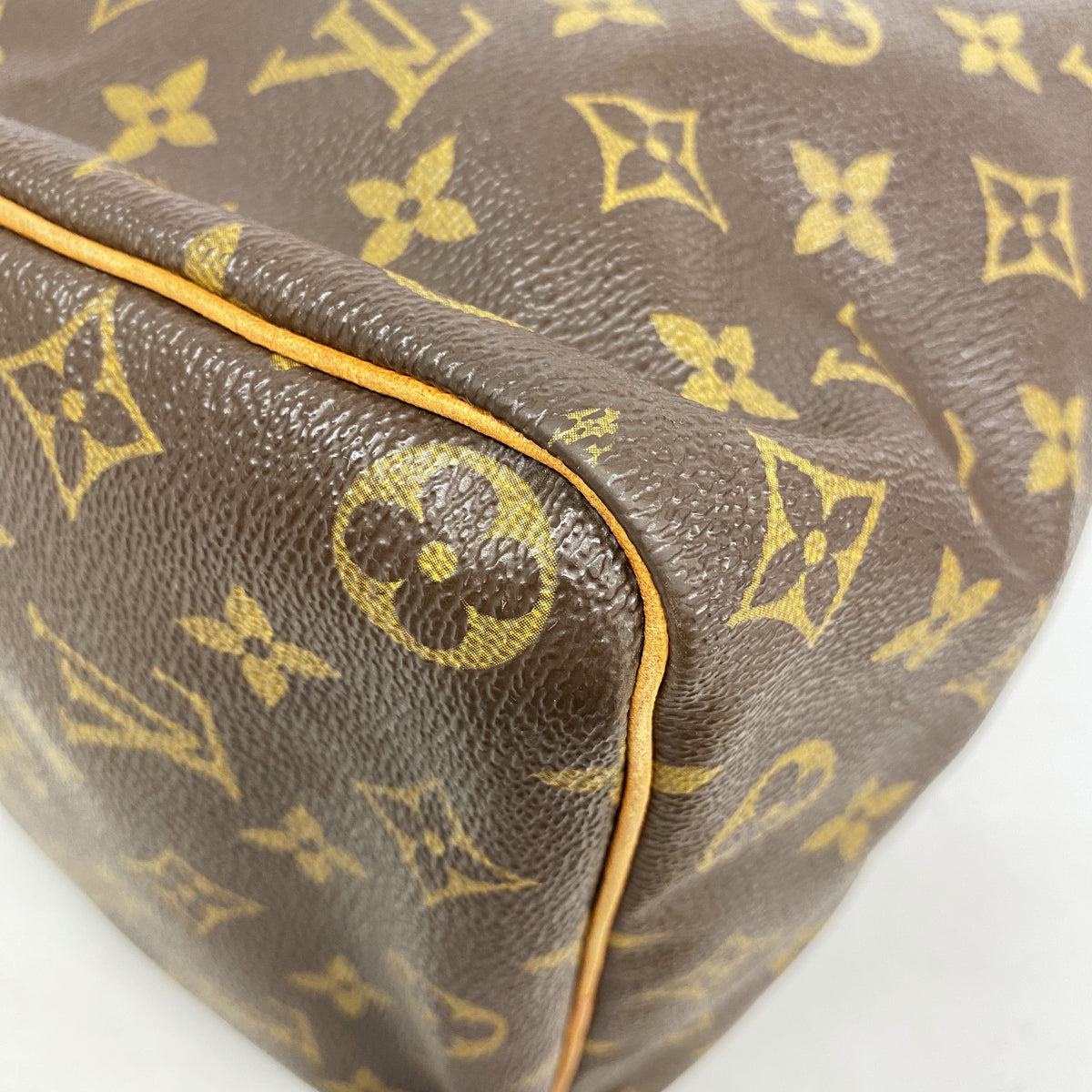 【6hc2171】ルイヴィトン ハンドバッグ モノグラム スピーディ35 M41107 ブラウン【中古】レディース