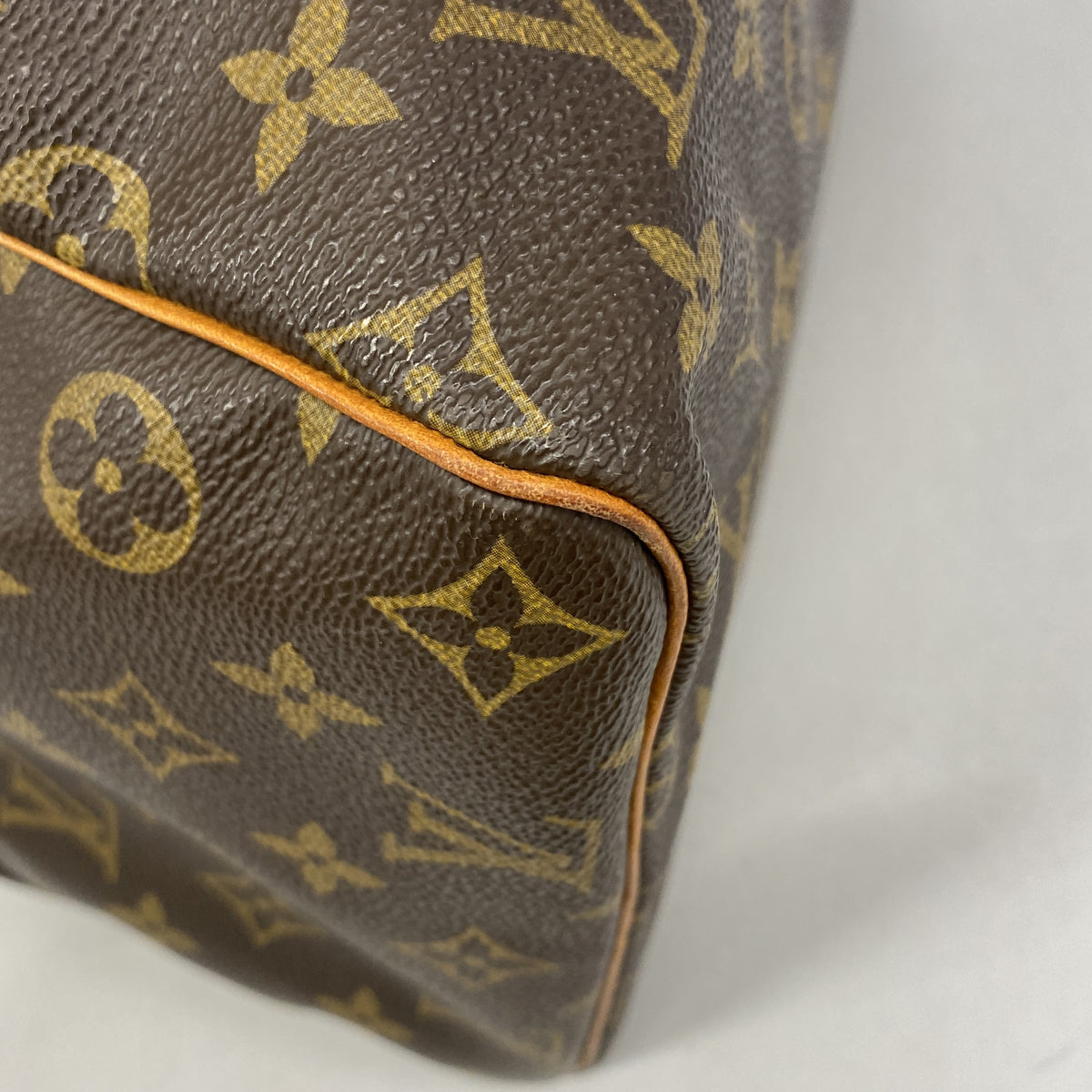 【6hc2174】ルイヴィトン ハンドバッグ モノグラム スピーディ40 M41106 ブラウン【中古】レディース