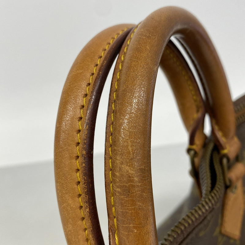 【6hc2175】ルイヴィトン ハンドバッグ モノグラム スピーディ35 M41107 ブラウン【中古】レディース