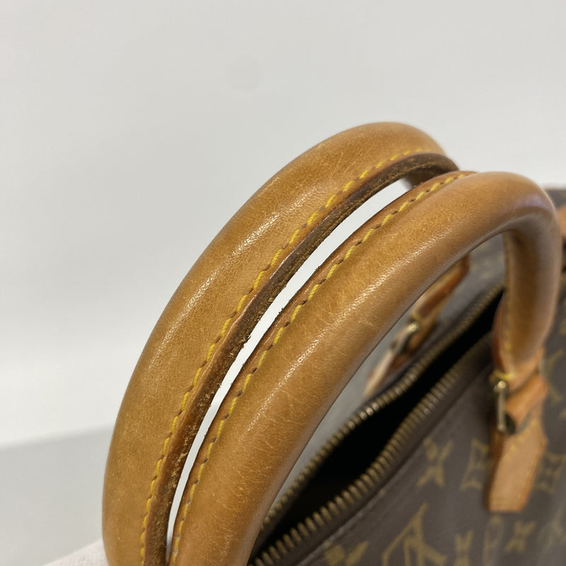 【6hc2182】ルイヴィトン ハンドバッグ モノグラム スピーディ40 M41106 ブラウン【中古】レディース