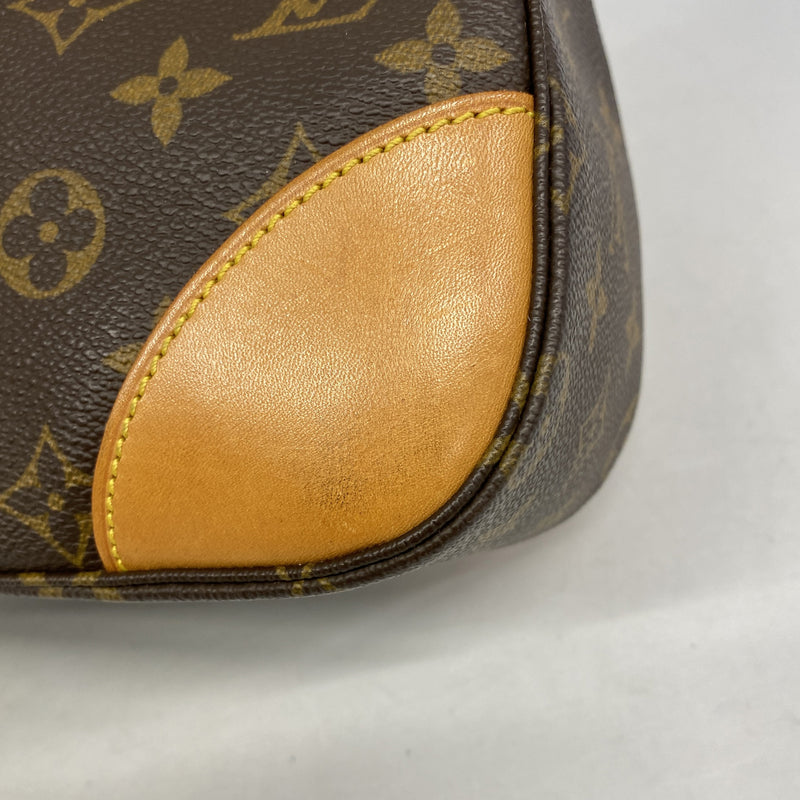 【6hc2186】ルイヴィトン ショルダーバッグ モノグラム ブローニュ30 M51265 ブラウン【中古】レディース