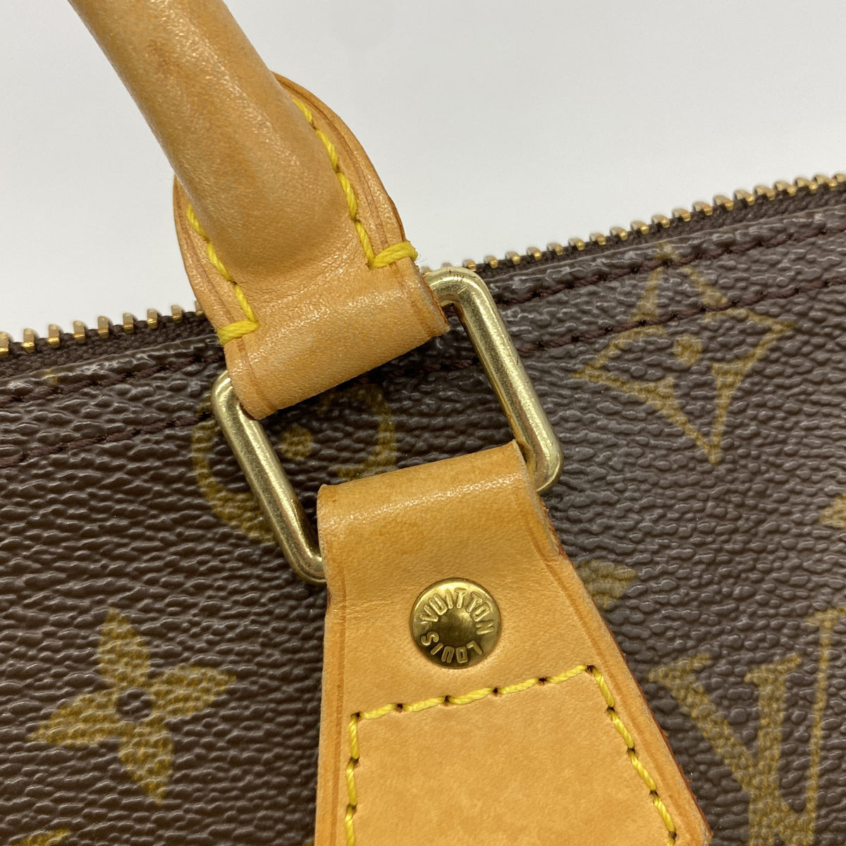 【6hc2188】ルイヴィトン ハンドバッグ モノグラム スピーディ25 M41109 ブラウン【中古】レディース