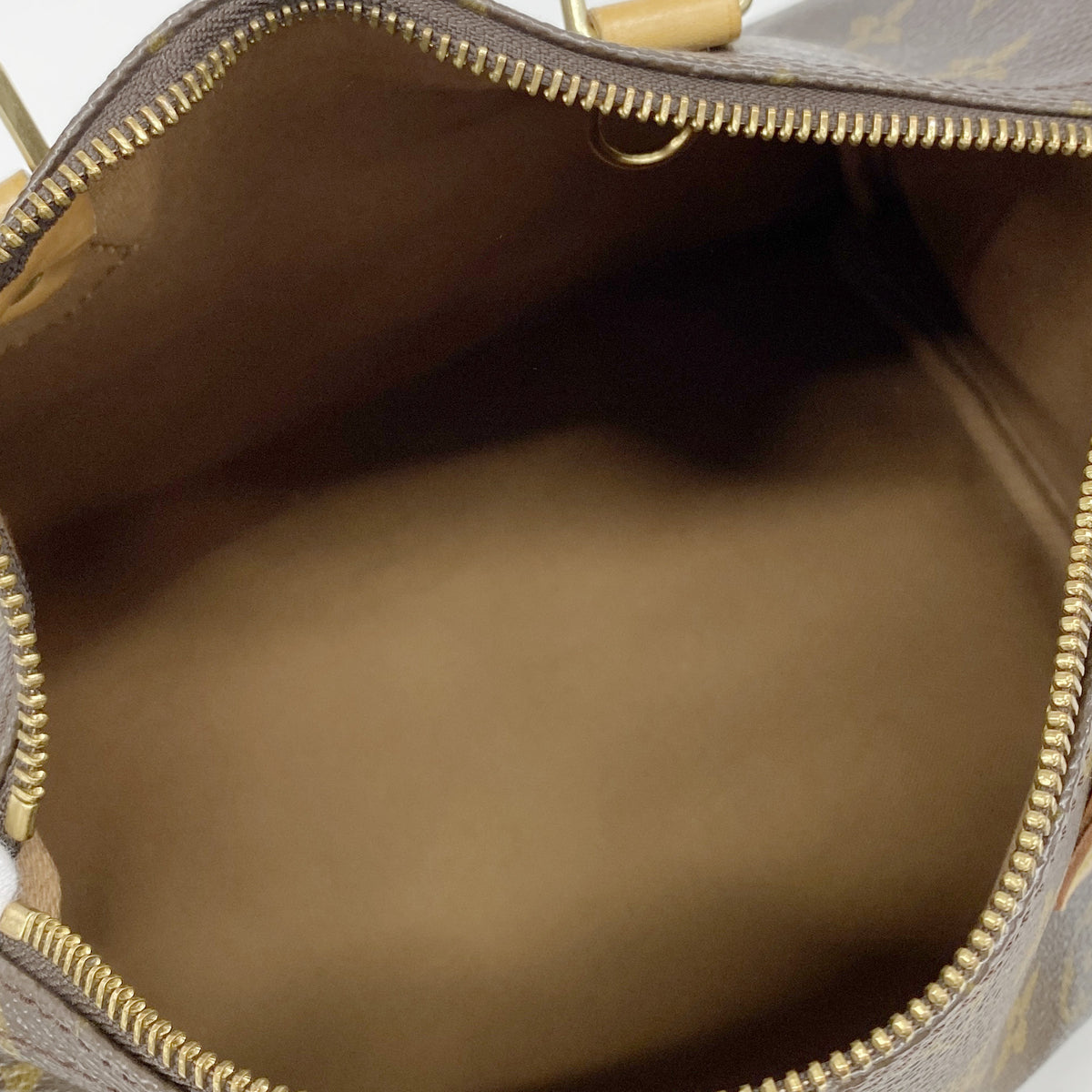 【6hc2188】ルイヴィトン ハンドバッグ モノグラム スピーディ25 M41109 ブラウン【中古】レディース