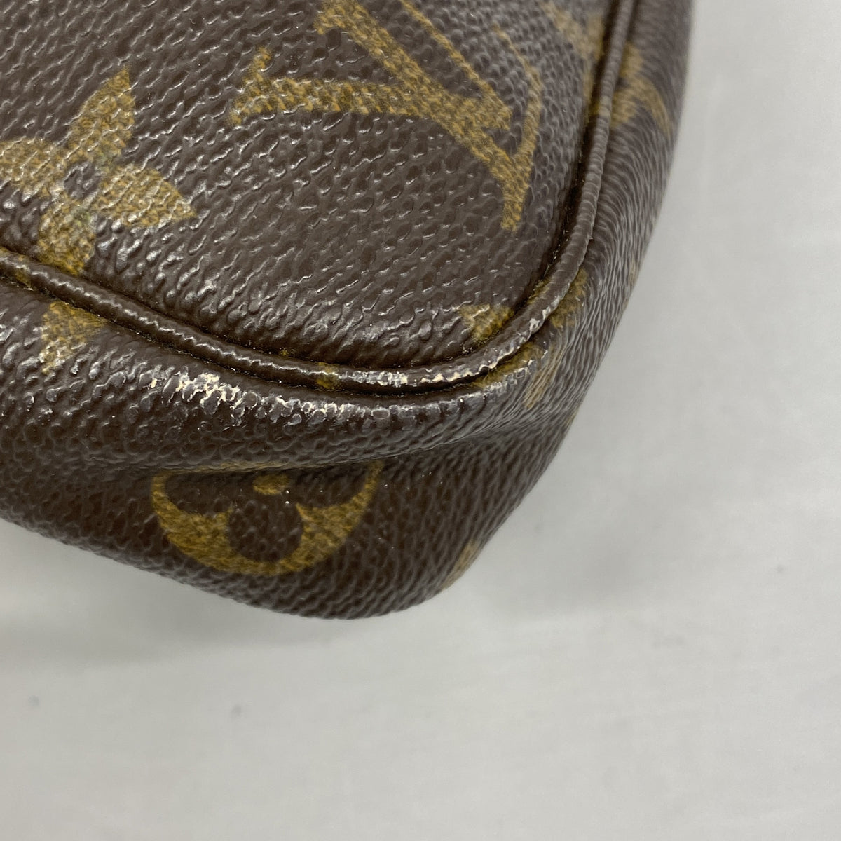 【6hc2190】ルイヴィトン ポーチ モノグラム ポシェットアクセソワール M51980 ブラウン【中古】レディース