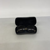 【6hc2191】シャネル サングラス マトラッセ 5289-Q-A プラスチック ブラック ホワイト シルバー金具【中古】レディース