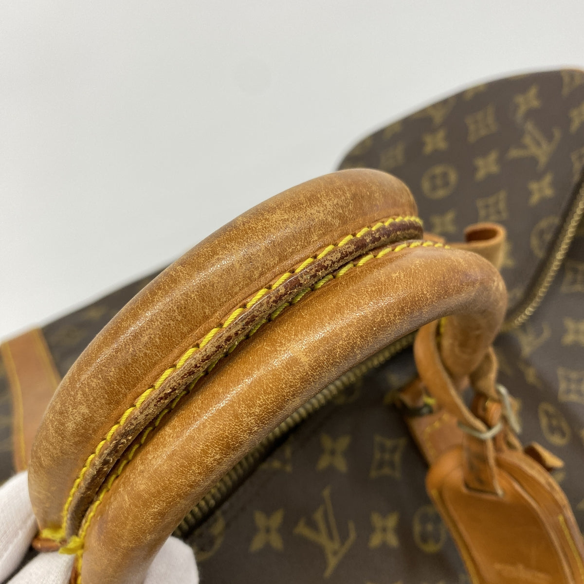 【6hc2194】ルイヴィトン ボストンバッグ モノグラム キーポル55 M41424 ブラウン【中古】メンズ レディース ユニセックス