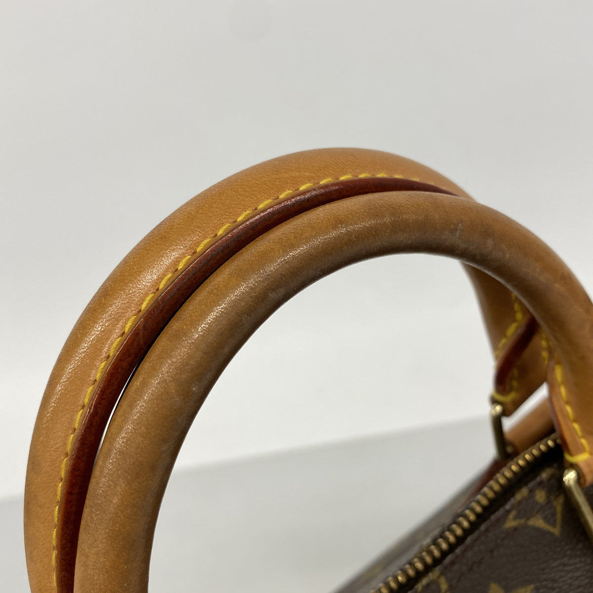 【6hc2195】ルイヴィトン ハンドバッグ モノグラム スピーディ35 M41107 ブラウン【中古】レディース