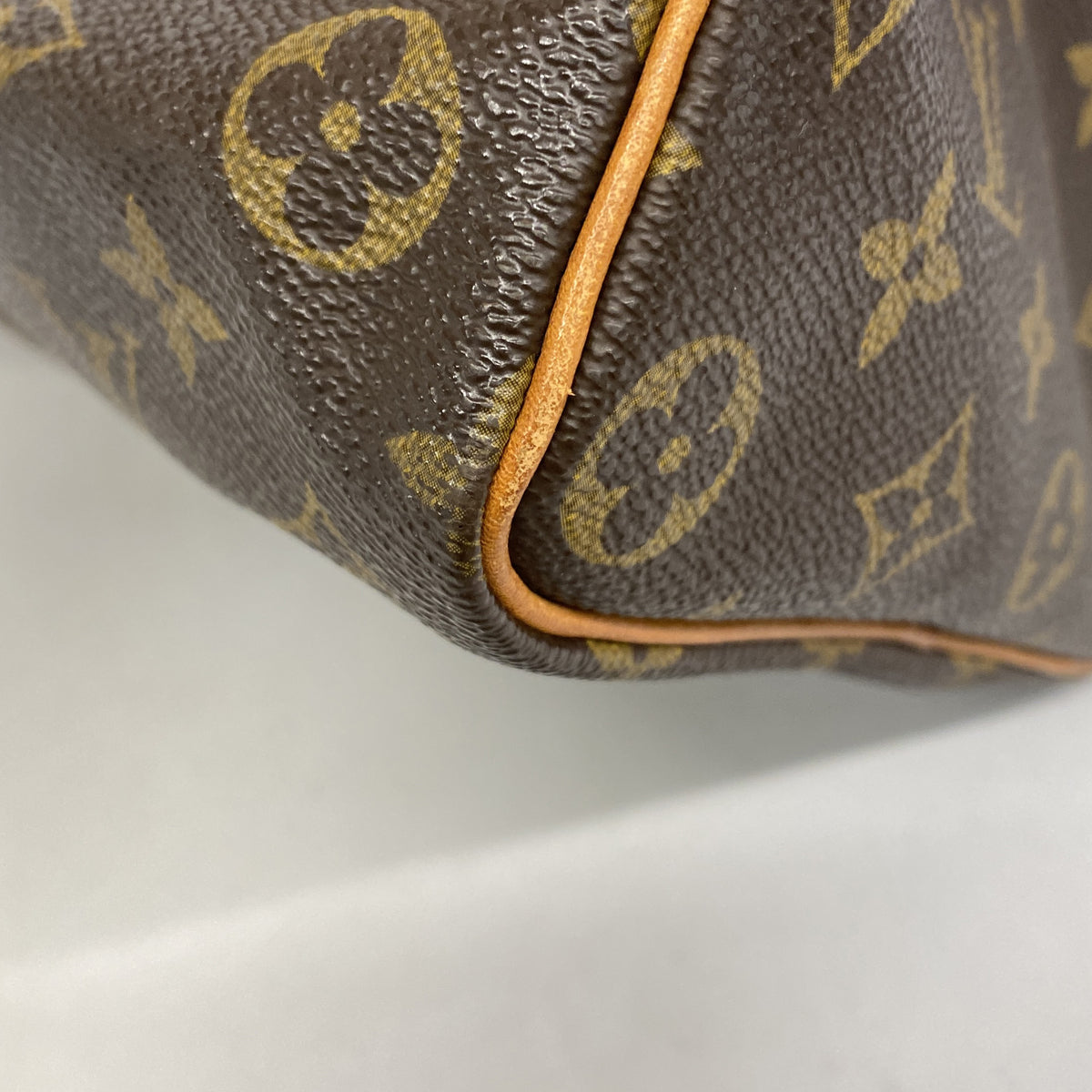【6hc2195】ルイヴィトン ハンドバッグ モノグラム スピーディ35 M41107 ブラウン【中古】レディース