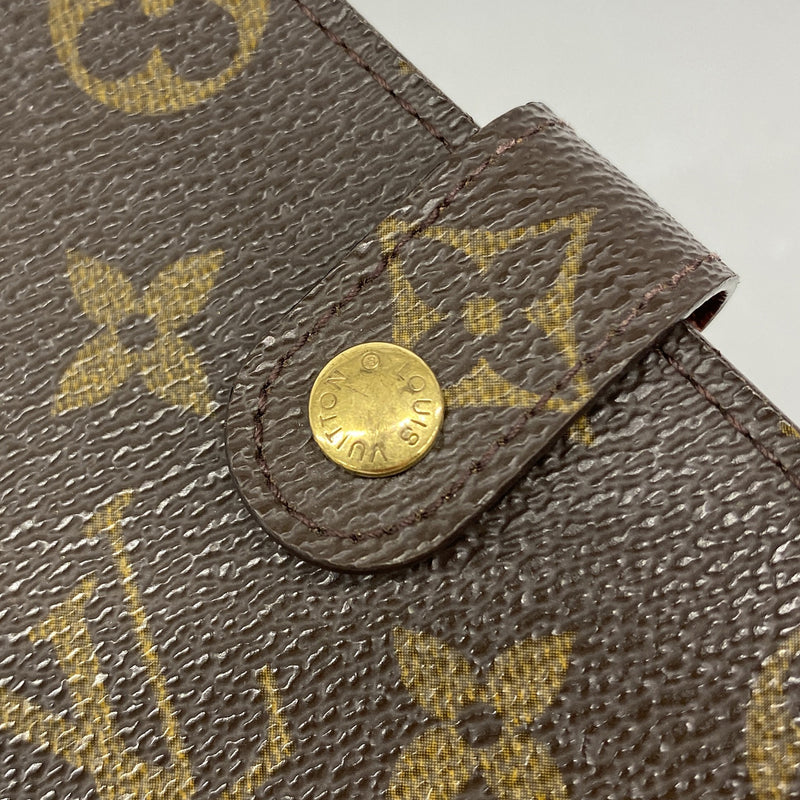 【6hc2199】ルイヴィトン 手帳カバー モノグラム アジェンダPM R20005 ブラウン【中古】メンズ レディース ユニセックス