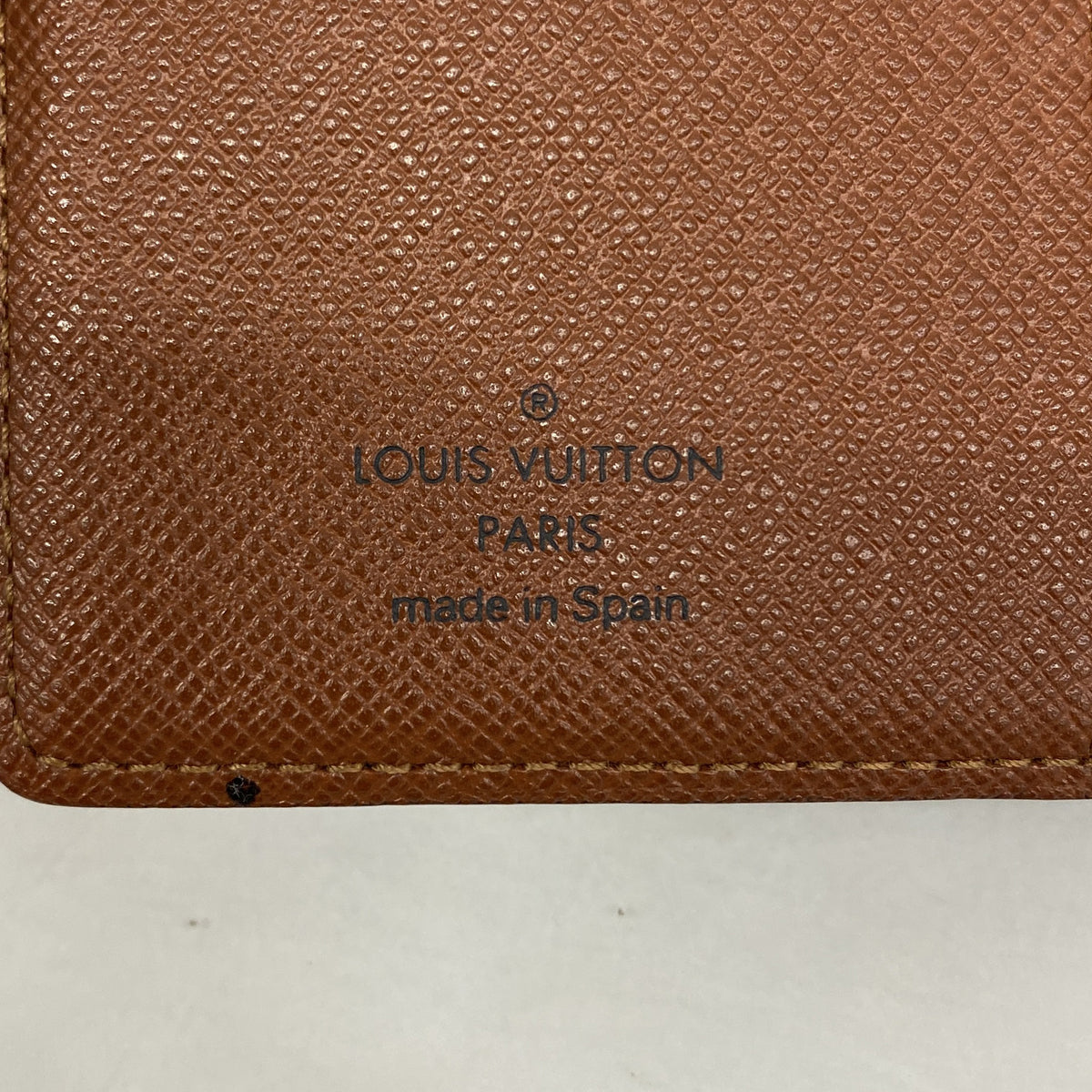 【6hc2199】ルイヴィトン 手帳カバー モノグラム アジェンダPM R20005 ブラウン【中古】メンズ レディース ユニセックス