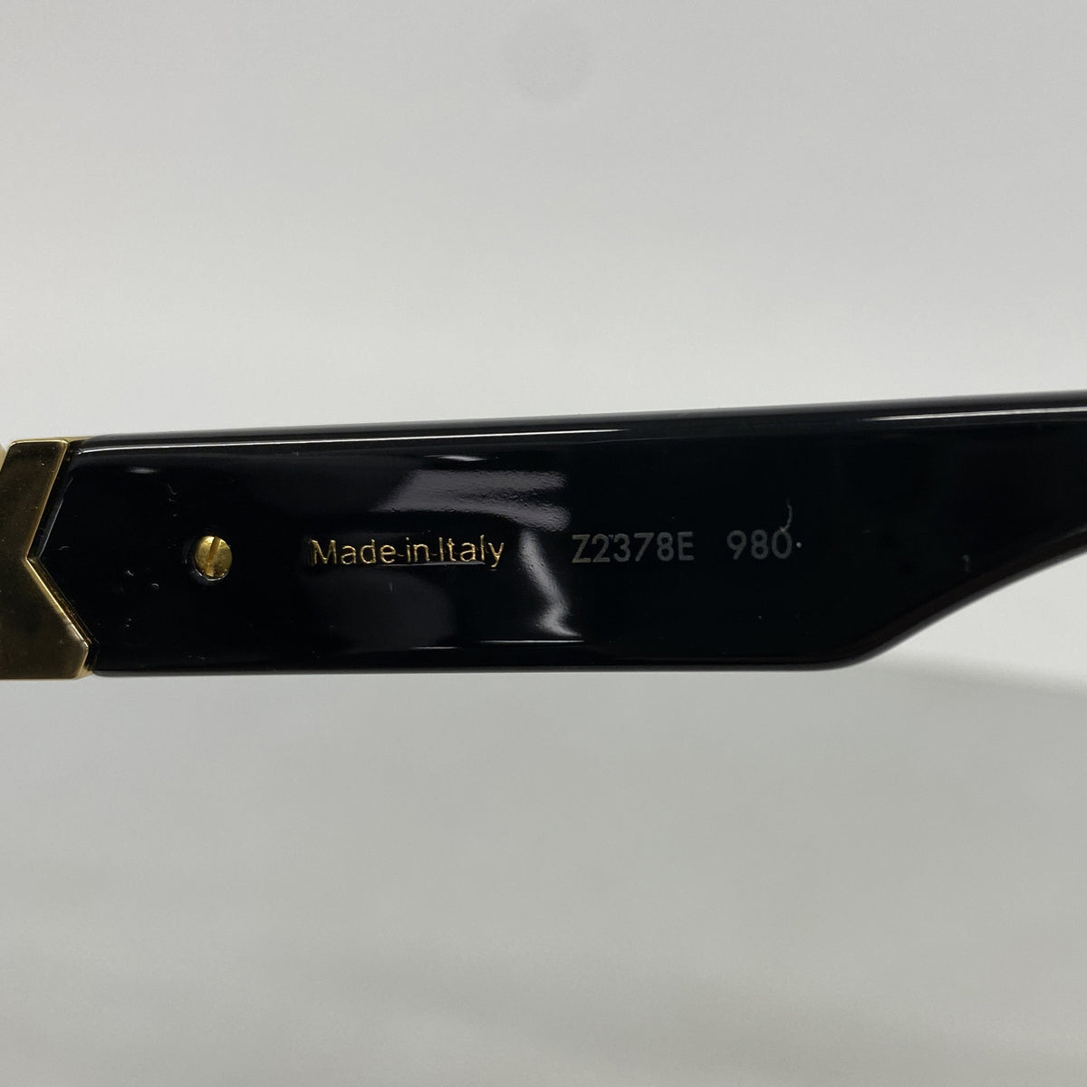 【6hc2200】ルイヴィトン サングラス LVGO4ラウンド Z2378E ブラック【中古】レディース