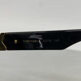 【6hc2200】ルイヴィトン サングラス LVGO4ラウンド Z2378E ブラック【中古】レディース